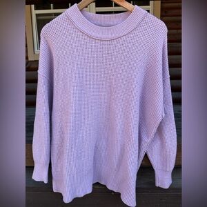Aerie waffle knit sweater